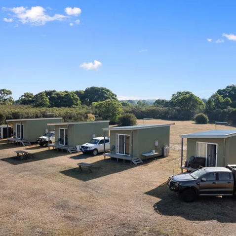 Cabins on French Island