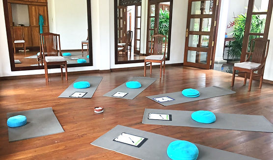 Workshop in the Yoga Room in the Main House