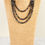 Thumbnail: 60 Inches Marble Beads Long Necklace