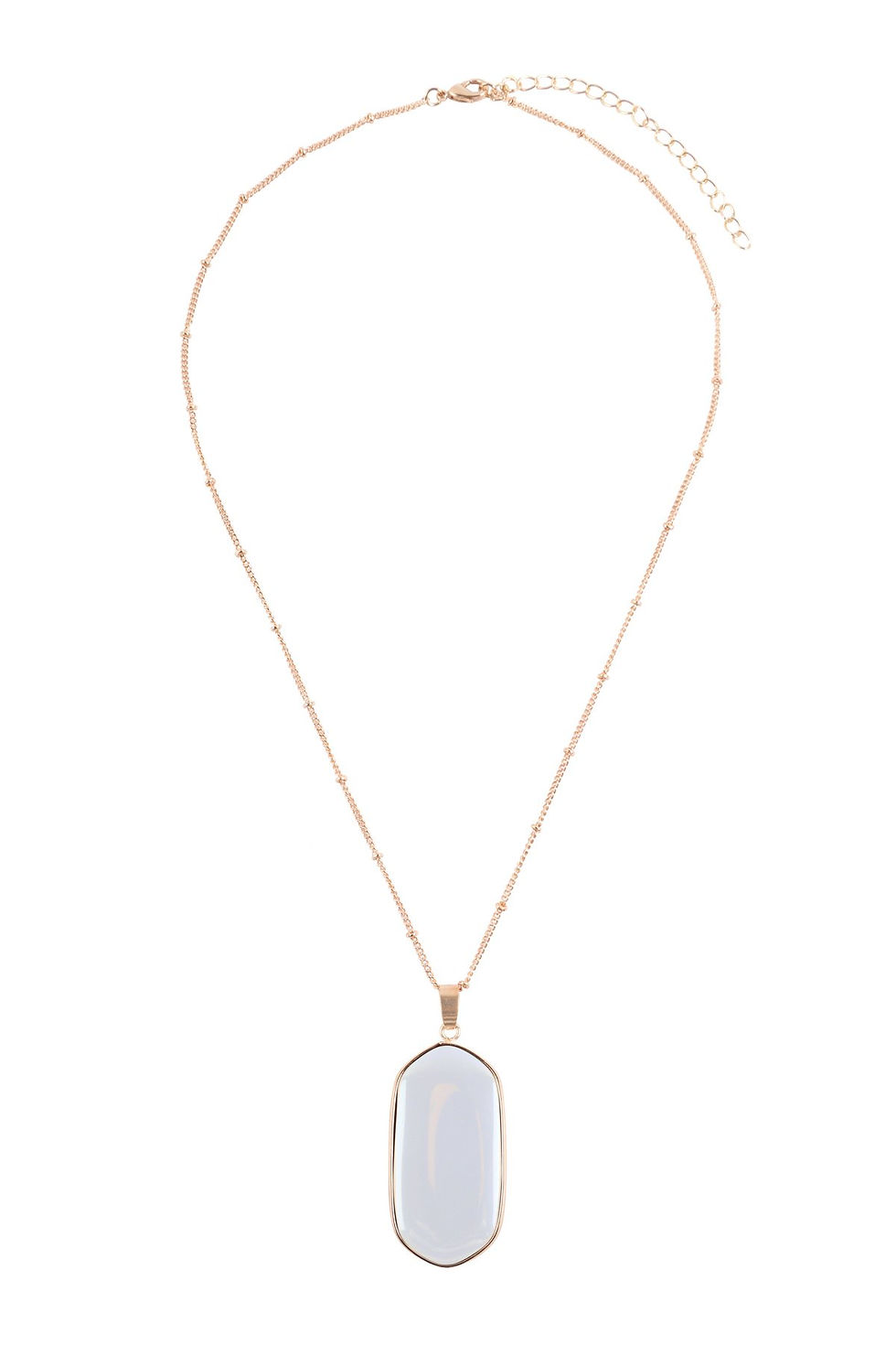 Thumbnail: Stone Pendant Charm Necklace