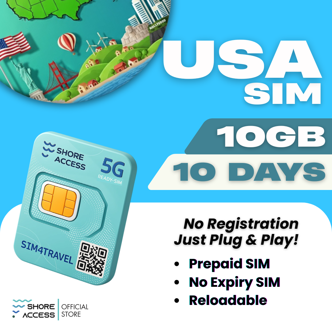 USA 10GB 10 Days