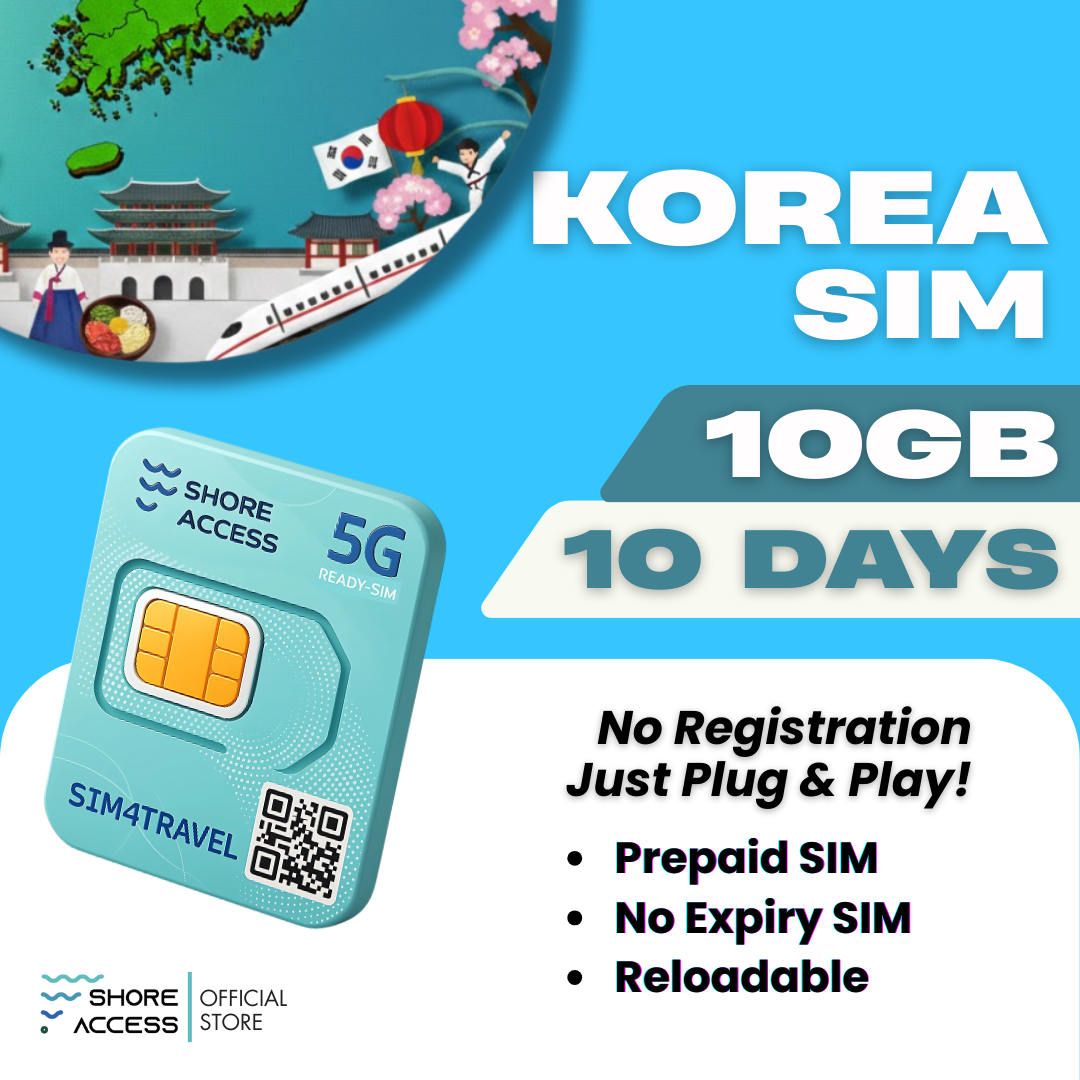 Korea 10GB 10 Days