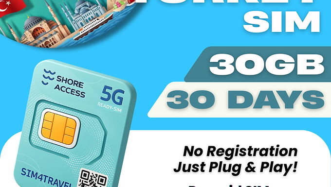 Turkey 30GB 30 Days