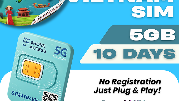 Vietnam 5GB 10 Days