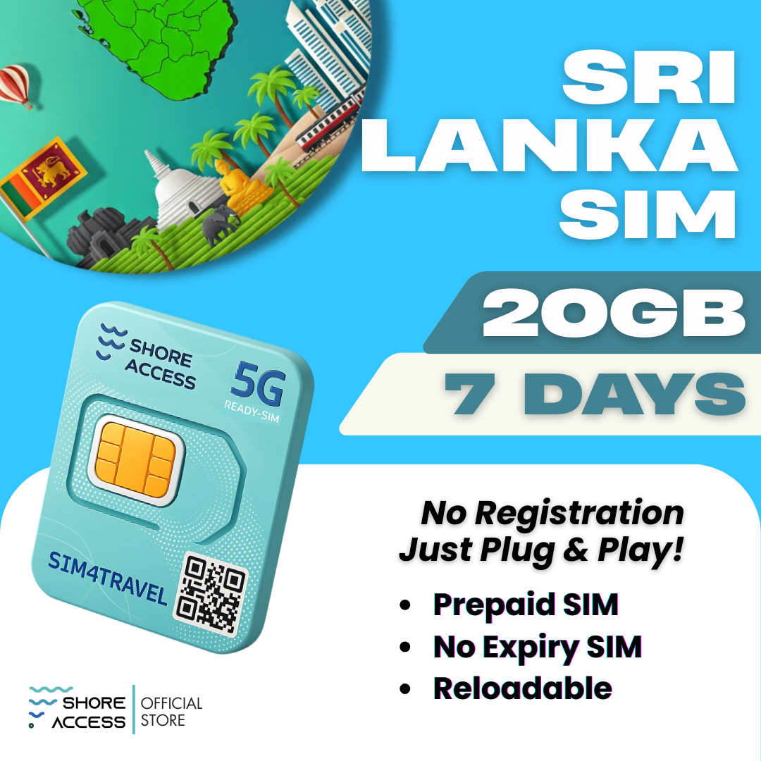 Sri Lanka 20GB 7 Days