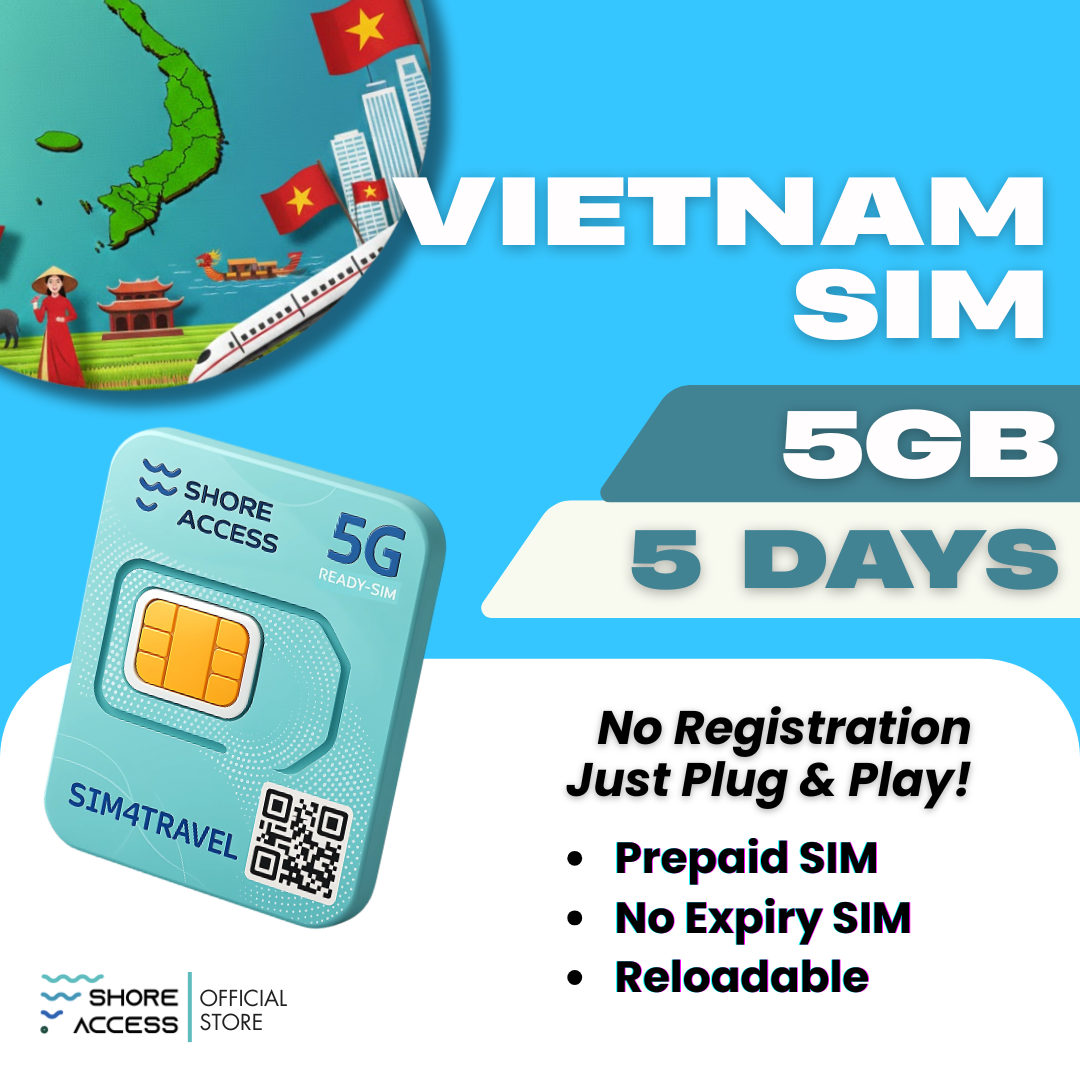 Vietnam 5GB 5 Days