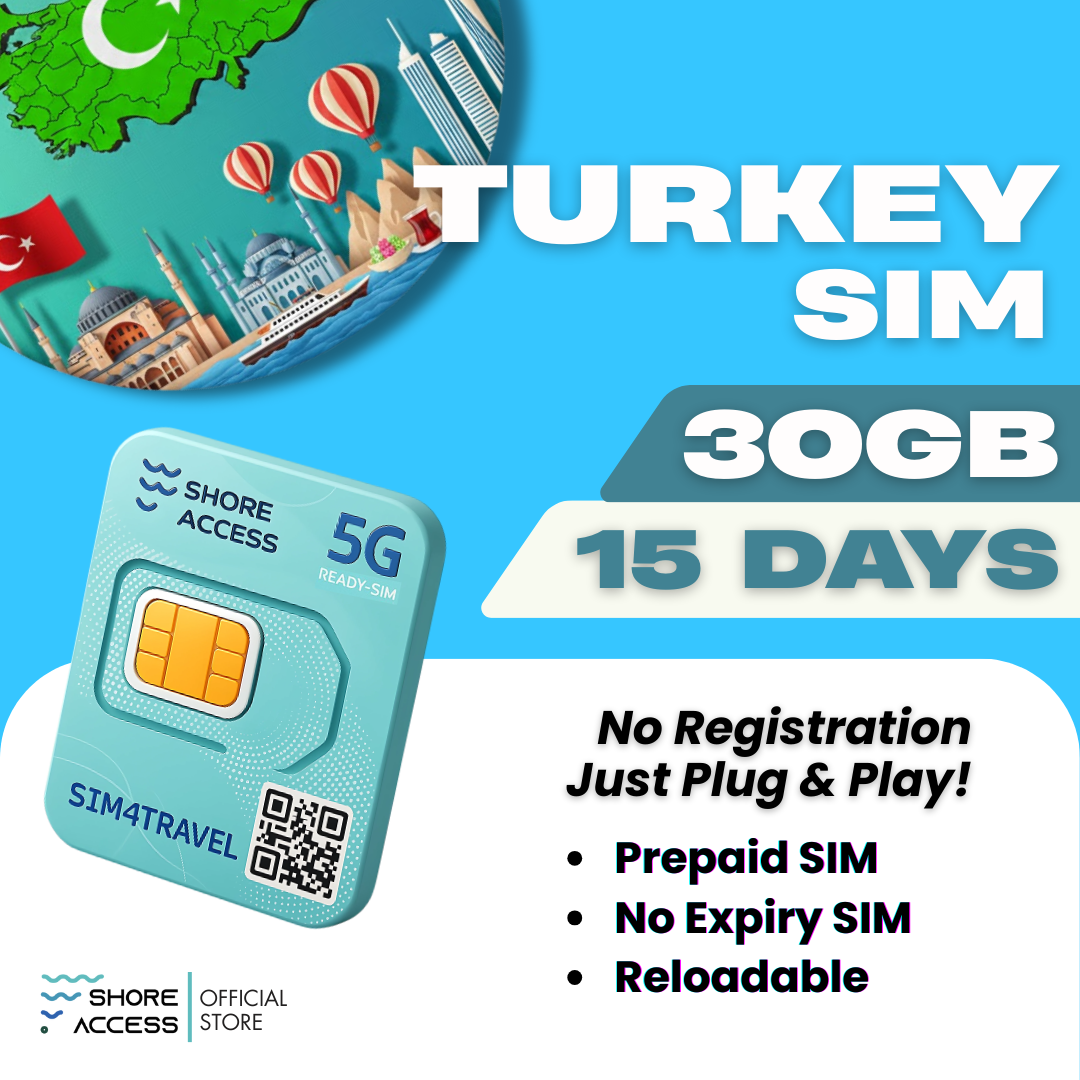 Turkey 30GB 15 Days