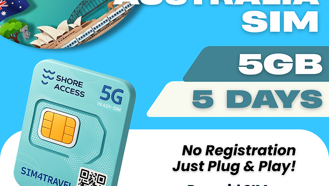 Australia 5GB 5 Days