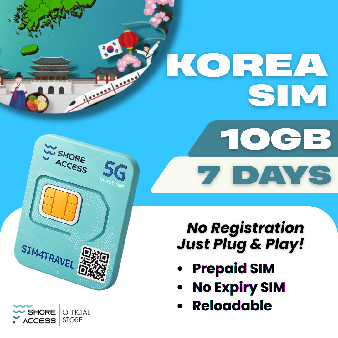 Korea 10GB 7 Days