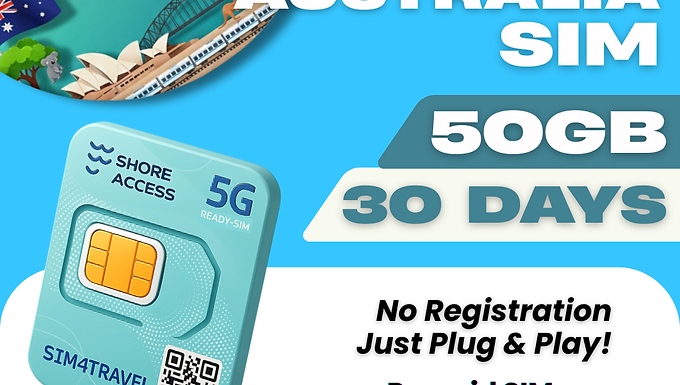 Australia 50GB 30 Days