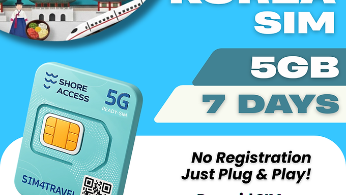 Korea 5GB 7 Days
