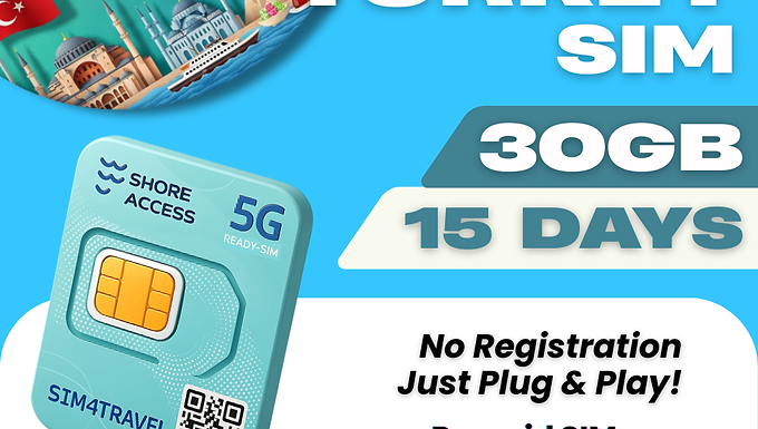 Turkey 30GB 15 Days