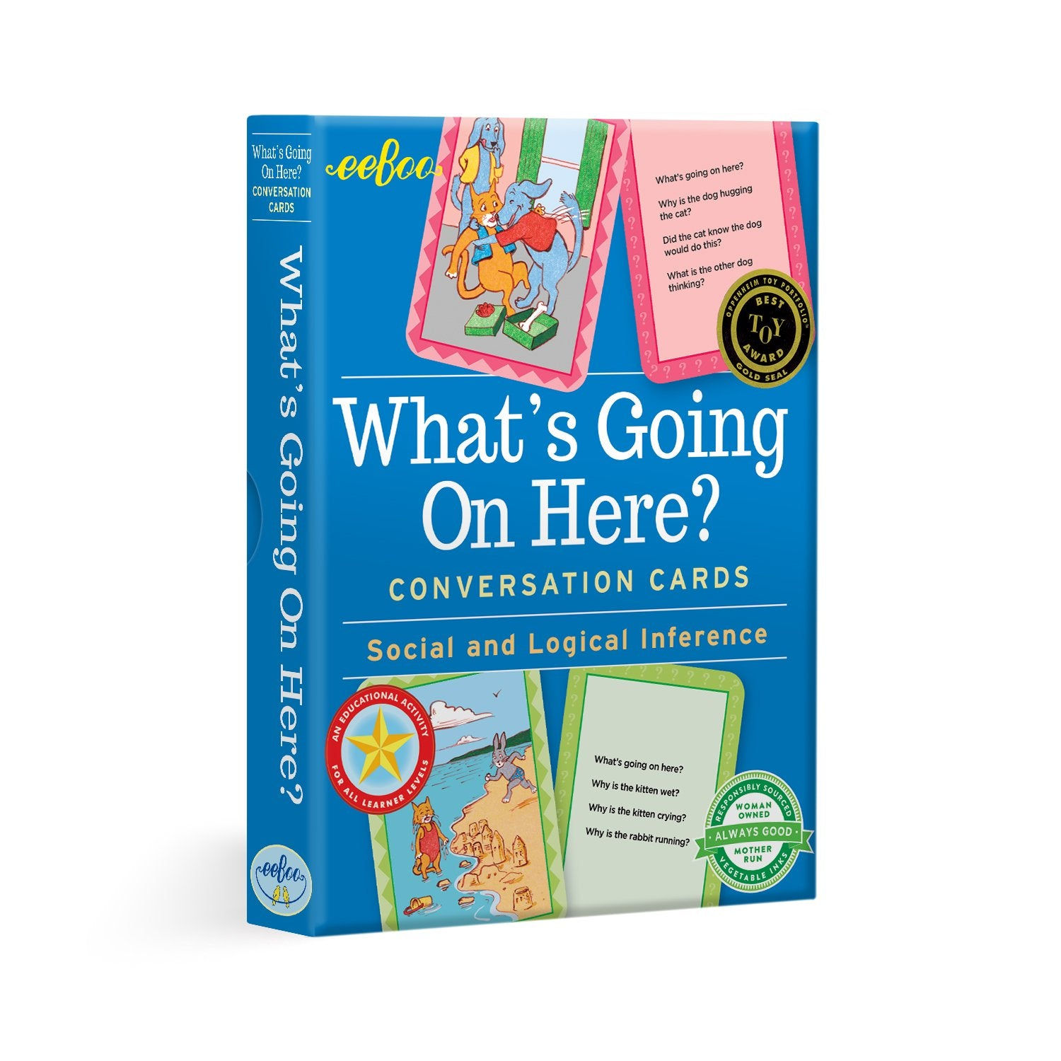 eeBoo's What's Going On Here? Conversation Cards