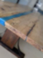 Thumbnail: White Oak Slab Table, 10ft