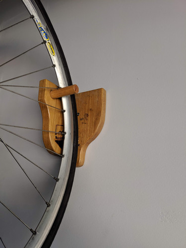 Bike Wheel Wall-Mount, Small WoodenMetal, LLC