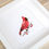 Thumbnail: Cardinal Bird Cross Stitch Kit
