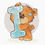 Thumbnail: Letter „I” Cross stitch kit