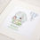 Thumbnail: Baby Elephant Birth Record Cross stitch kit