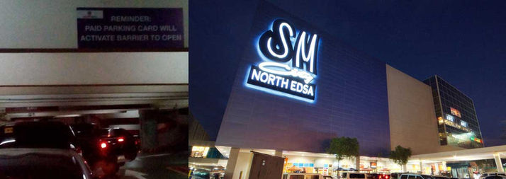 “Road rage” at SM City-Annex North EDSA carpark: 65 mins. from 4th Level to Exit kiosk
