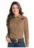 Panhandle Ladies LS Snap Leather