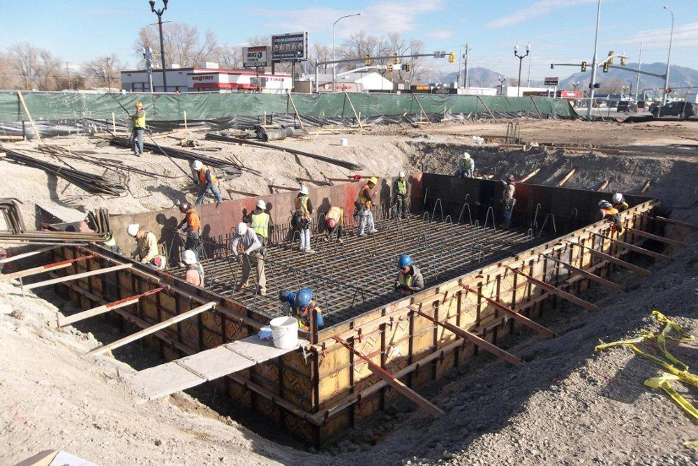 The construction for the Embassy Sui