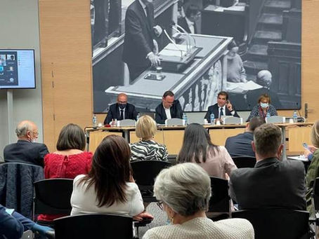 Réunion hebdomadaire avec mes collègues députés LR