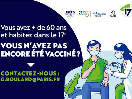 Vaccination Mairie 17ème
