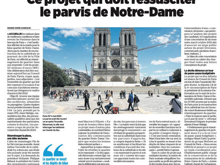 Travaux de la mission d'information sur le chantier de notre-Dame