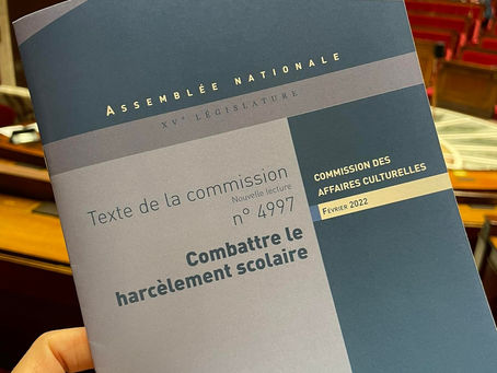 Pour une reconnaissance juridique aux faits de harcèlement scolaire