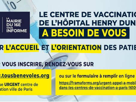Campagne de vaccination de L'Hôpital Henry Dunant 