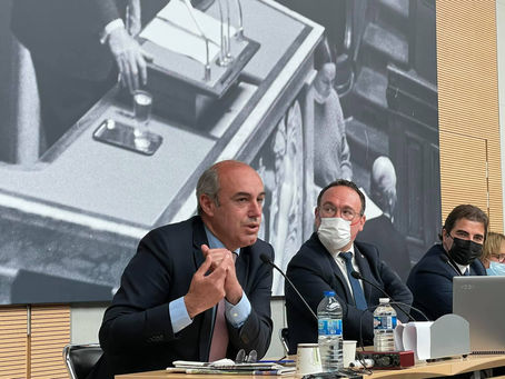 Réunion hebdomadaire avec mes collègues députés LR