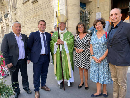 Célébration de la messe de Saint François de Sales