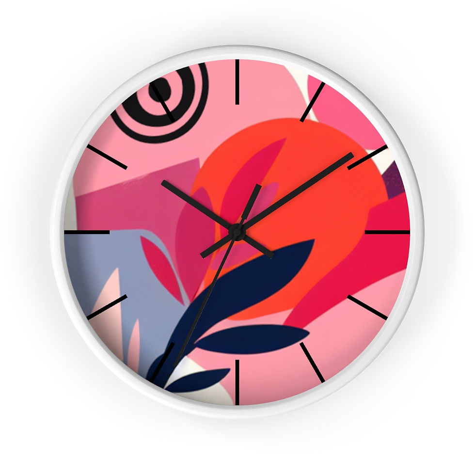 Thumbnail: 10" Wall Clock- Nature-Design by Olivia
