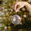 Thumbnail: Christmas Bohemian Golden Age Woman--Glass Ornament 