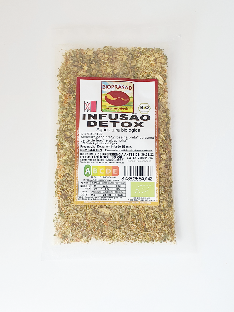 Infusão detox 30g #Bioprasa