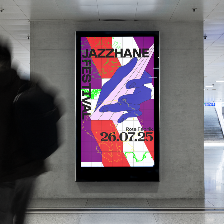 Visual Identity for Jazzhane Festival 2026 in Zurich