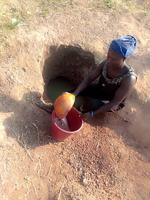 Shallow well