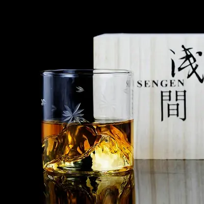 Thumbnail: Niche Japanese Style Whisky Glasses, Himalaya Whiskey