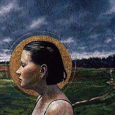 Claude Marquis painter and musician Ottawa Saints series artwork