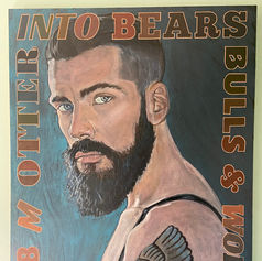 Claude Marquis queer portrait artwork exploring modern LGBTQ identity