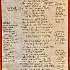 Lyrics sheet for the song Sooner or Later written by Claude Marquis for The PepTides album Galápagos Vol. I