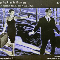 Winter series invite by Ottawa artist Claude Marquis, Canadian multidisciplinary artist, painter and musician, songwriter of The PepTides and creator of General Malaise.