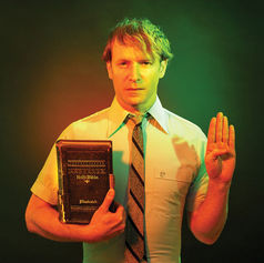 Portrait of Claude Marquis, Canadian musician and artist, photographed for promotional use.
