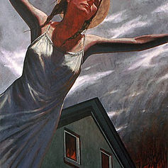 artwork by Claude Marquis painter and musician from Ottawa Canada