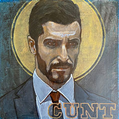 claude marquis queer figurative painting series