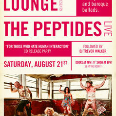 The PepTides live at Mercury Lounge 2010 poster, photography by Lindsay Ralph