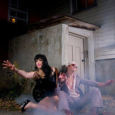 Claude Marquis and DeeDee Butters for Ottawa Life Magazine feature for The PepTides album For Those Who Hate Human Interaction