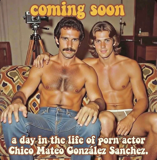 A DAY IN THE LIFE OF PORN ACTOR
CHICO MATEO GONZÁLEZ SÁNCHEZ
album cover 2026