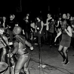 The PepTides performing at a live benefit concert for Syrian refugees.