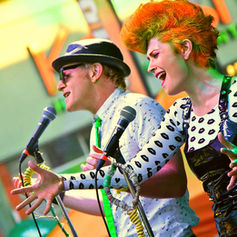 Stage shot of The PepTides performing at Westboro Fuse 2016. Claude Marquis.